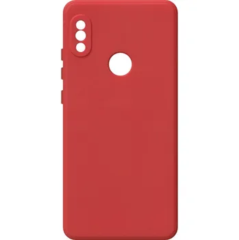 Pouzdro na mobilní telefon CVK Kryt červený na Xiaomi Redmi Note 5 Pro