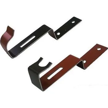 Příchytka hřebenáče WABIS UNI pro betonové krytiny RAL 9005 černá