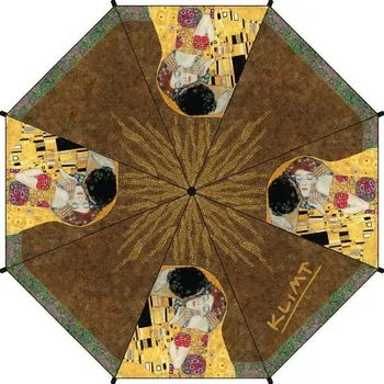 Deštník Skládací deštník The Kiss - Gustav Klimt, Ø 90cm