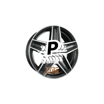 Alu kolo BORBET CWZ Mistral Anthracite Glossy Polished 7.50 x 18 ET 53.00 5x118