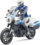 BRUDER 62731 BWORLD Policejní motorka Ducati Scrambler s figurkou