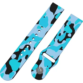 Příslušenství k chytrým hodinkám Strapido MASKÁČ MODRÝ řemínek 22 mm