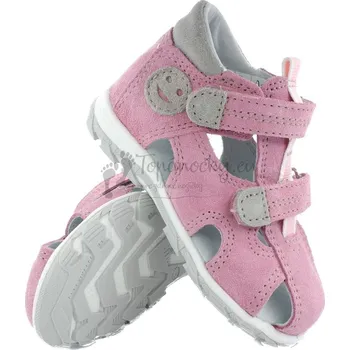 Chlapecké sandály Dětské sandály Protetika ORS T 102 růžovo-šedé - vel. 22