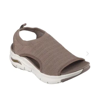 Dámské sandále SKECHERS Arch Fit-Darling Days 119346 hnědá