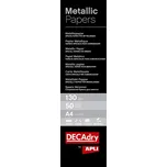 Papír metalický Apli, A4, 130g, perleťový