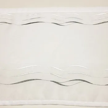 Záclona BYTEMA VLNKA ŠEDÁ 45 x 155 cm