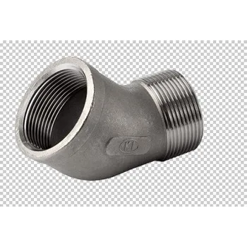 Vodovodní potrubí Koleno 45° M/F, 1.4408, 45 st., BSP, 3/8"