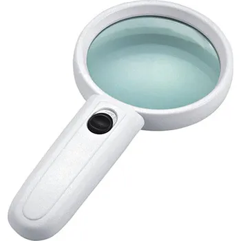 Verk 09012 lupa s LED osvětlením bílá