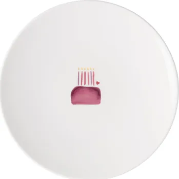 Talíř Villeroy & Boch, Snídaňový talíř With Love Happy Birthday - Formadore
