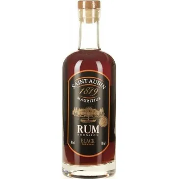 Rum Saint Aubin "Premium Black" aged Mauritian rum 40% 0,7 l (holá láhev)