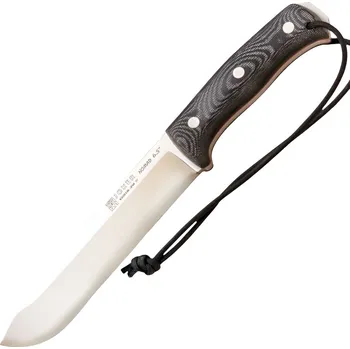 lovecký nůž Joker Nomad 6,5" – Bushcraftový nůž s křesadlem, 17 cm, micarta, černý