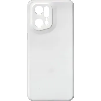 Pouzdro na mobilní telefon CVK Kryt bílý na Oppo Find X5 Pro 5G