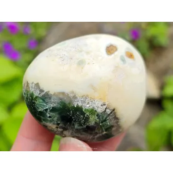 Přírodní kámen Leštěný kámen jaspis oceánový 78g