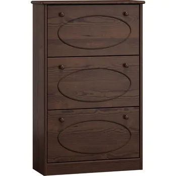 Botník Max-i Botník ze dřeva JENSEN NORE Zvolte barvu:: moření ořech