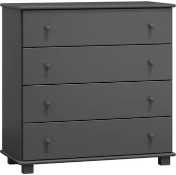 Komoda Max-i Komoda ze dřeva JOGENSEN NORE Zvolte barvu:: barva šedá, Hloubka: 42 cm