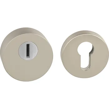 Dveřní kování TI - ROZETA CUBO - R rozety PZ NP - Nikl perla (142)