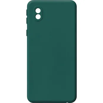 Pouzdro na mobilní telefon CVK Kryt tmavě zelený na Samsung Galaxy A01 CORE