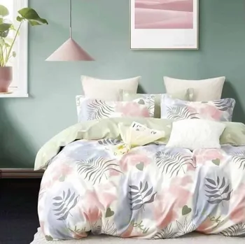 Povlečení 7 dílná sada povlečení na 2 postele VANESA contrast