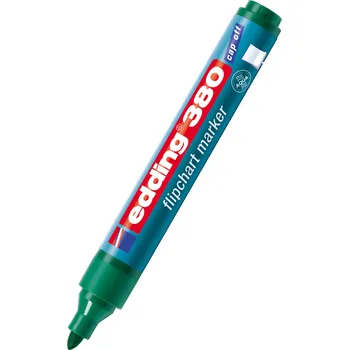 Popisovač Edding 380, zelená, na flipchart