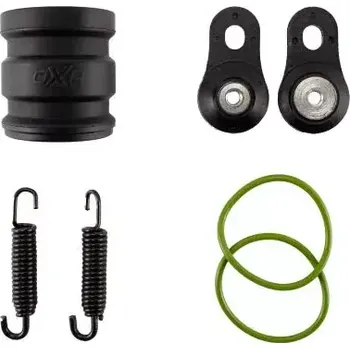 Výfuk pro motocykl Příslušenství pro upevnění výfuku OXA Factory s gumou 28/30mm