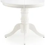 Halmar Rozkládací jídelní stůl WILLIAM 90(124)x90 bílý