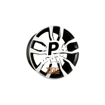 Alu kolo AUTEC UTECA (U) Schwarz Poliert 9.50 x 22 ET 21 5x112