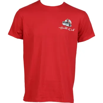 Rybářské oblečení Hell-Cat Tričko Style Červené XXXL