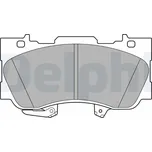 Sada brzdových destiček, kotoučová brzda DELPHI LP3592