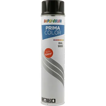 Barva ve spreji Dupli-Color Sprej DC Prima RAL9005 černá, lesk 600ml