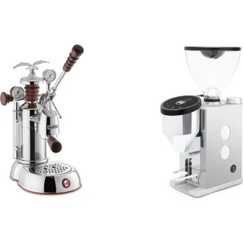 Kávovar La Pavoni Esperto Abile + Rocket Espresso FAUSTINO 3.1, white