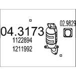 Katalyzátor MTS 04.3173