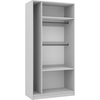 Knihovna FOX b | otevřený regál 100 | bílá | UNI provedení | do systému FOX