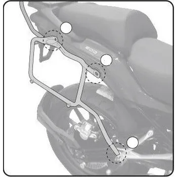 Kappa KL8712 nosič bočních kufrů BENELLI TRK 502 (17-25)