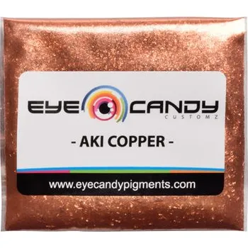 Lak na dřevo Aki Copper - Eye Candy Pigments Hmotnost: 5 g