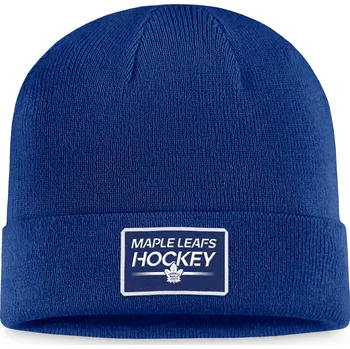Čepice Fanatics Pánská zimní čepice Toronto Maple Leafs NHL Authentic Pro Prime Cuffed Beanie