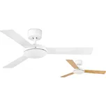Stropní ventilátor Faro MINI MALLORCA 33603 bílá/javor