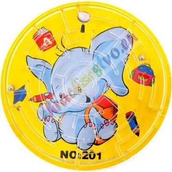 Hlavolam Bludiště - hlavolam žlutý