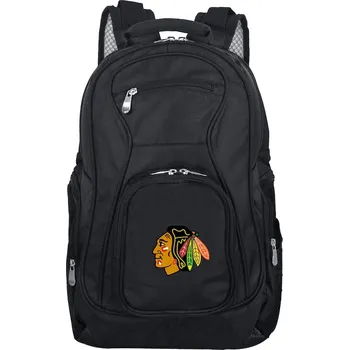 Sportovní batoh mojo licensing Batoh Chicago Blackhawks NHL Laptop Travel Backpack - Black