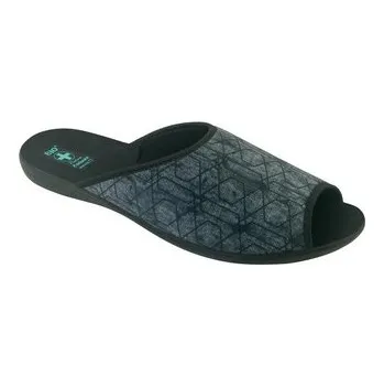 Pánská zdravotní obuv Pánské domácí pantofle Adanex 28843 modrá 41