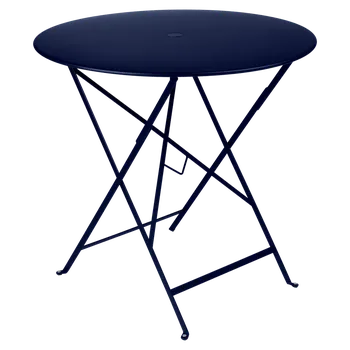 Zahradní stůl Skládací stolek Fermob BISTRO P.77cm - Deep Blue