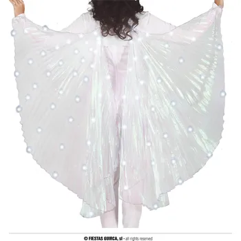 Guirca Duhový plášť s hůlkami a světlem 140 cm