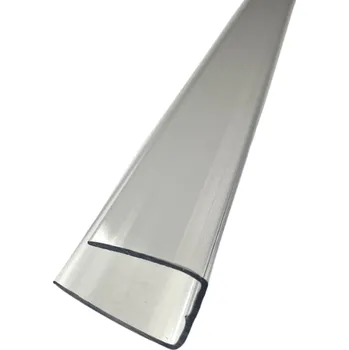 Zahradní stavba Ukončovací U profil na tl. 10mm z polykarbonátu čirý 2100 mm