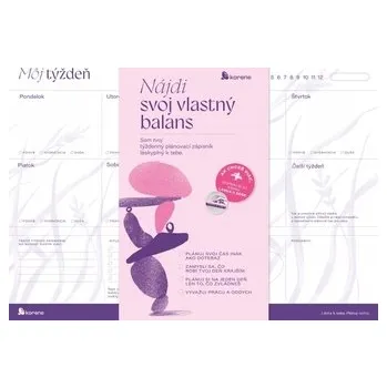 Diář Týždenný plánovací zápisník - Štefanovská Katarína