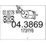 Katalyzátor MTS 04.3869