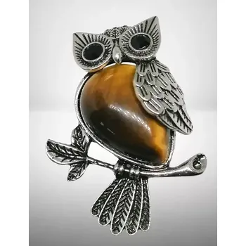 Přívěsek Přívěsek sova s tygřím okem