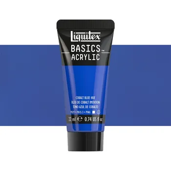 Vodová barva Akrylová barva Liquitex Basics - Cobalt Blue Hue Balení: 22 ml