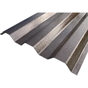 Střecha PolyPiù Trapézová polykarbonátová deska 76/18 bronz struktura LightPiù 1,0mm 1040 x 3500 mm