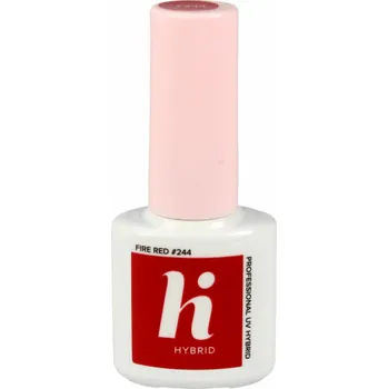 Lak na nehty Hi Hybrid Hybrid lak #244 Fire Red 5ml