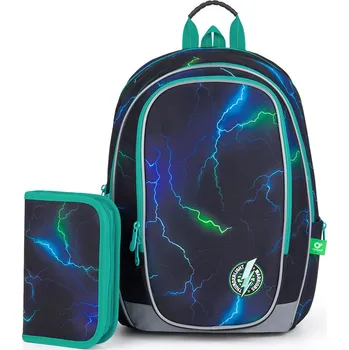 Školní batoh Topgal školní set MIRA 24019 small – školní batoh s penálem pro děti z 1.–3. třídy, lehký a pohodlný dvoukomorový model