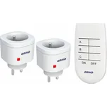 Orno ORNO ZÁSUVKY SADA 2 x DÁLKOVĚ OVLADANÉ ZÁSUVKY OR-GB-439